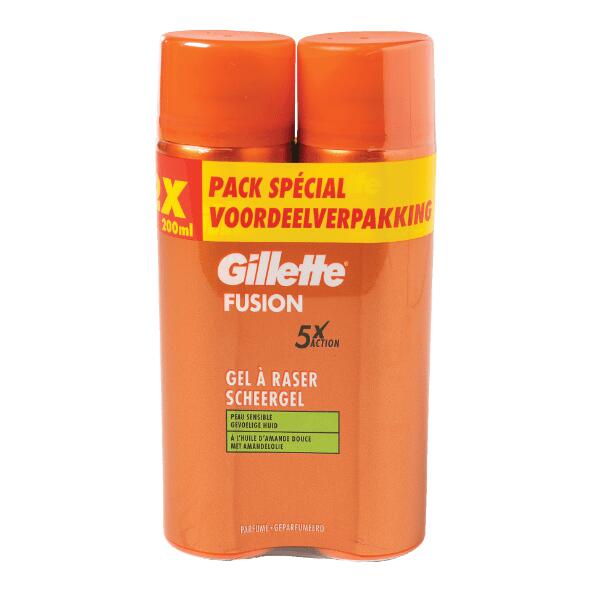 GILLETTE(R) 				Rasiergel, 2 St.