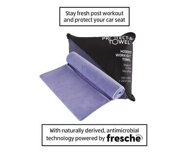 Protect-A-Towel Hooded Work-Out Towel
