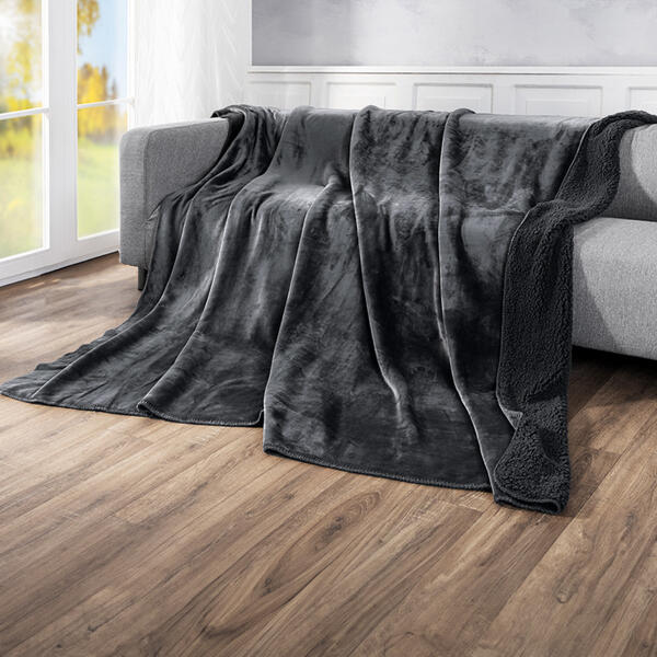 XXXL-Wende-Kuscheldecke "Cashmere Touch"