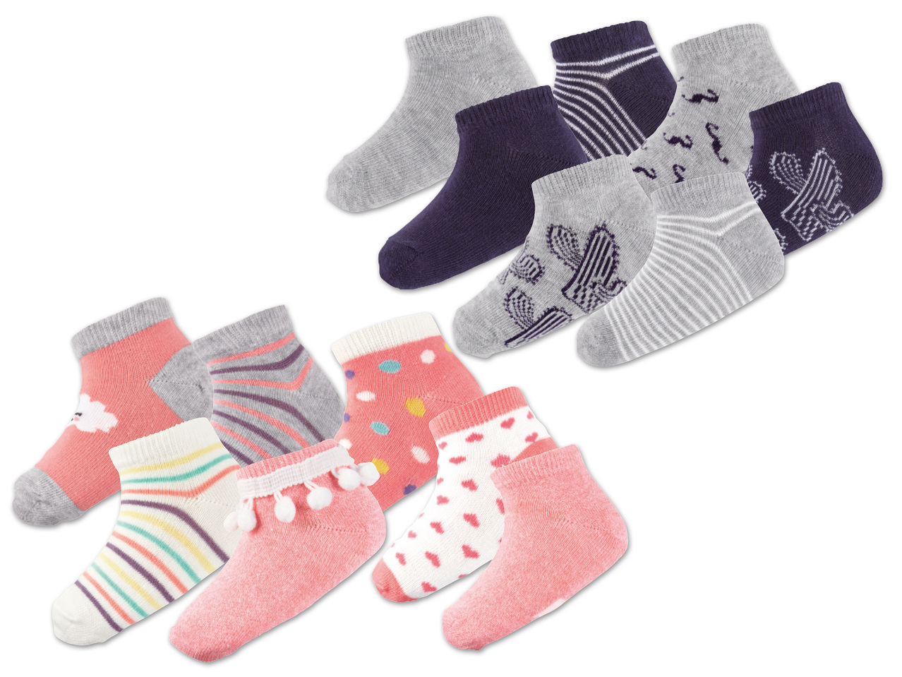 LUPILU(R) Kleinkinder Sneakersocken, 7 Paar1