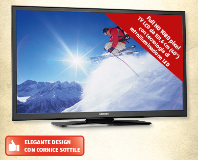 Smart TV con retroilluminazione LED da 101,6 cm (40") MEDION(R)