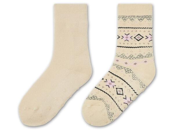 Kleinkinder/Kinder ABS-Socken, 2 Paar
