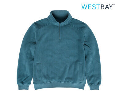 Men's Fleece Jacket - Olive or Steel Blue
