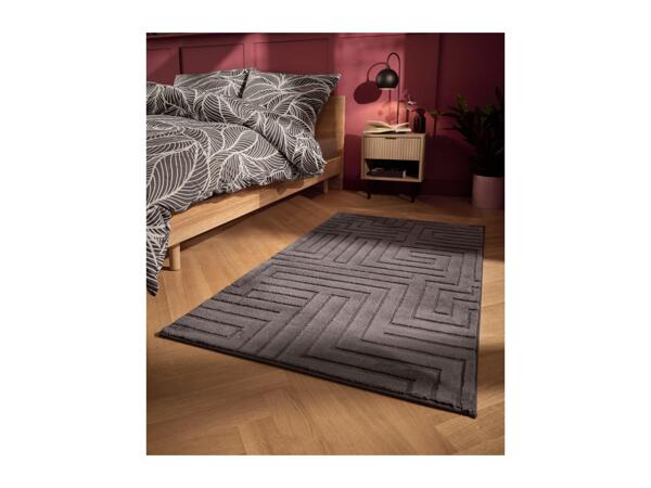 Livarno Home Grey Deep Pile Rug