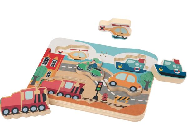 Wooden Puzzle With Sounds