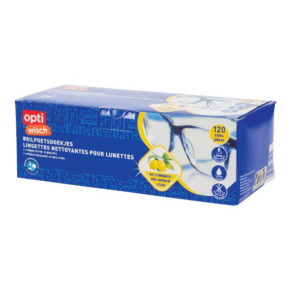 OPTIWISCH(R) 				Brillenputztücher, 120 St.