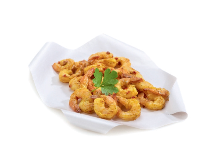 Roze garnalen met Oosterse marinade