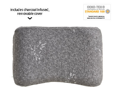 Charcoal Infused Latex Pillow Assortment
