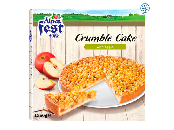 Alpenfest Style Crumble Tart