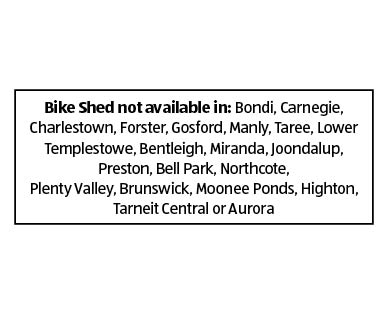 Garden Bike Shed