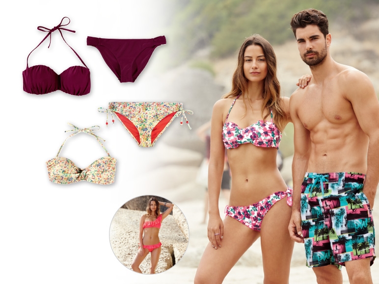 ESMARA(R) Ladies' Bandeau Bikini Top or Bikini Bottoms