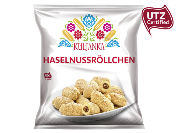 Haselnussröllchen