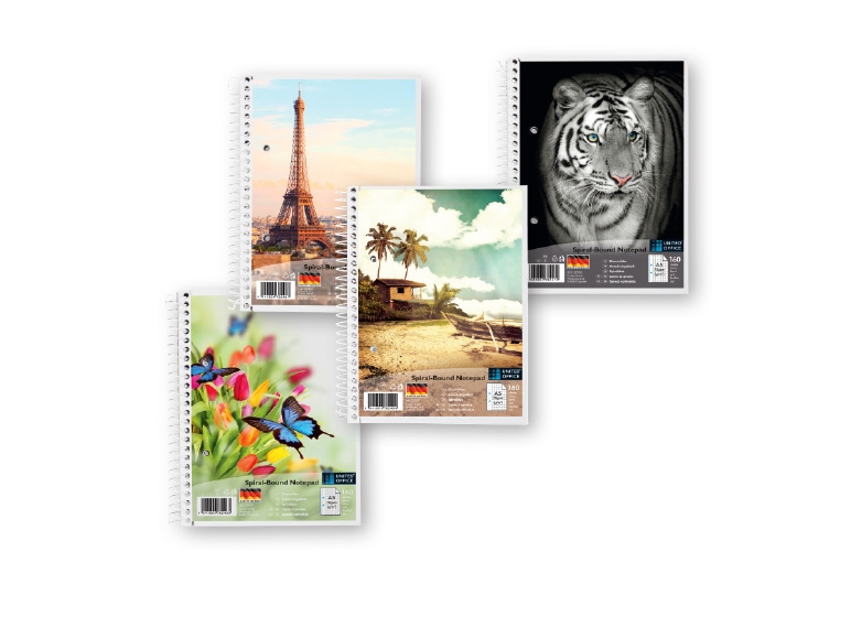 United Office(R) A5 Spiral Note Pad