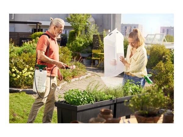 Parkside Raised Planter With Cover - Black