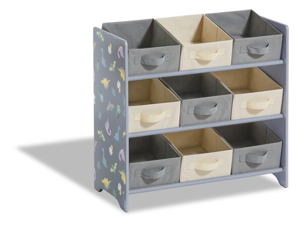 Kids' storage shelves