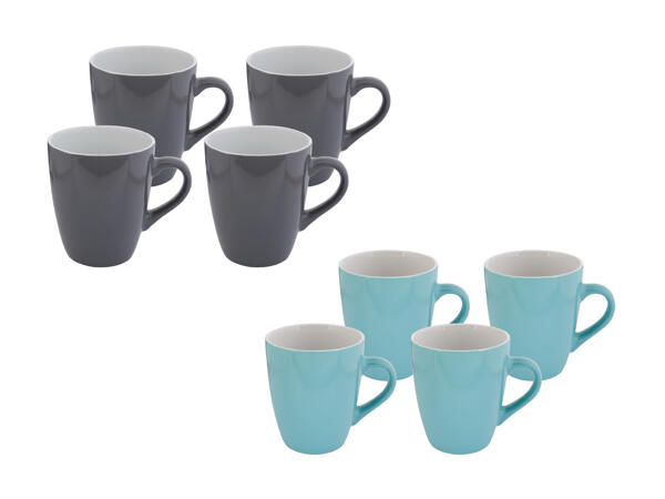Tasses, lot de 4