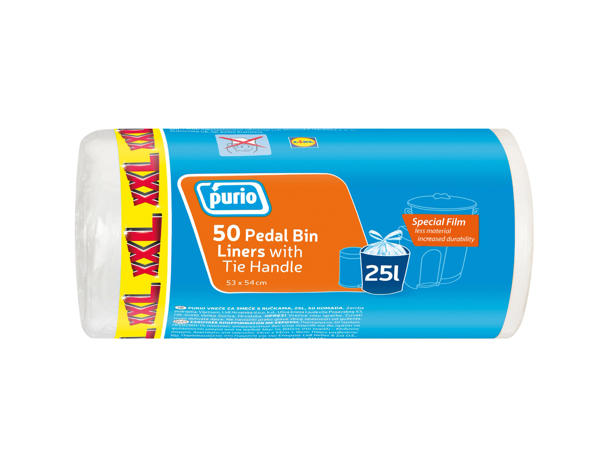 Tie Handle Bin Liners XXL