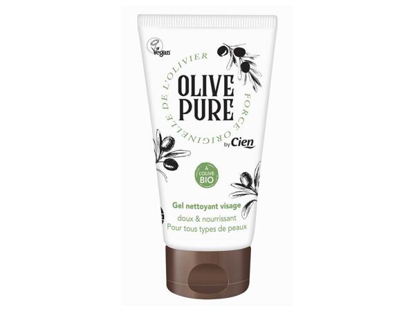 Gel nettoyant visage Olive Pure