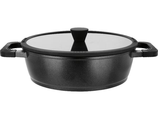 Serveringspanna av gjuten aluminium, ø 28 cm