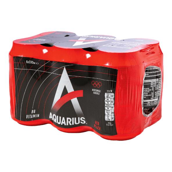 Aquarius red peach, 6 pcs