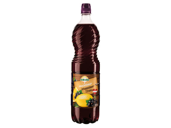 SOLEVITA Johannisbeer-Zitronen Sirup
