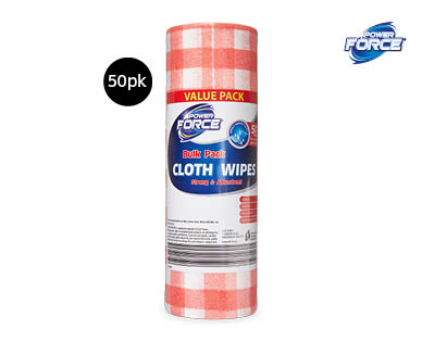 Cloth Wipes 50pk