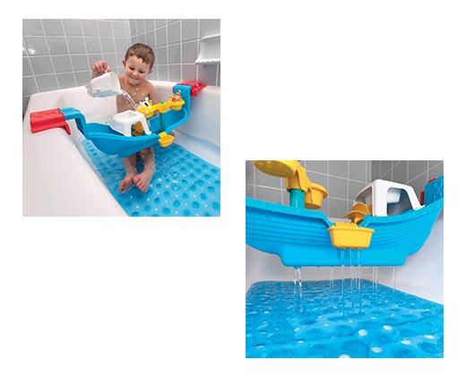 Step2 
 Nautical Bath Boat