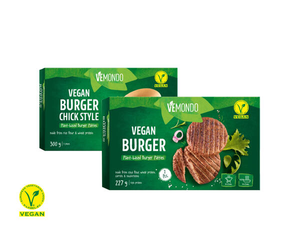 Veganska burgare