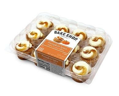 Bake Shop 
 Mini Pumpkin Spice Cupcakes
