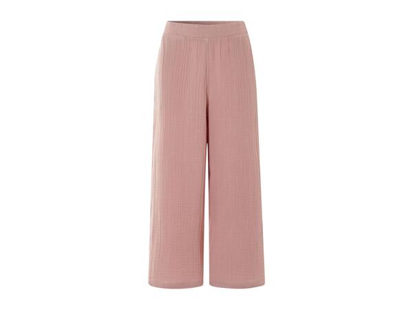Esmara Ladies' Muslin Trousers - Pink