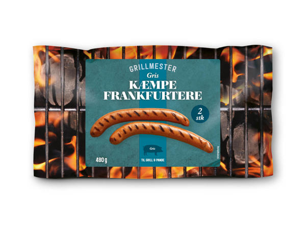GRILLMESTER Kæmpefrankfurter