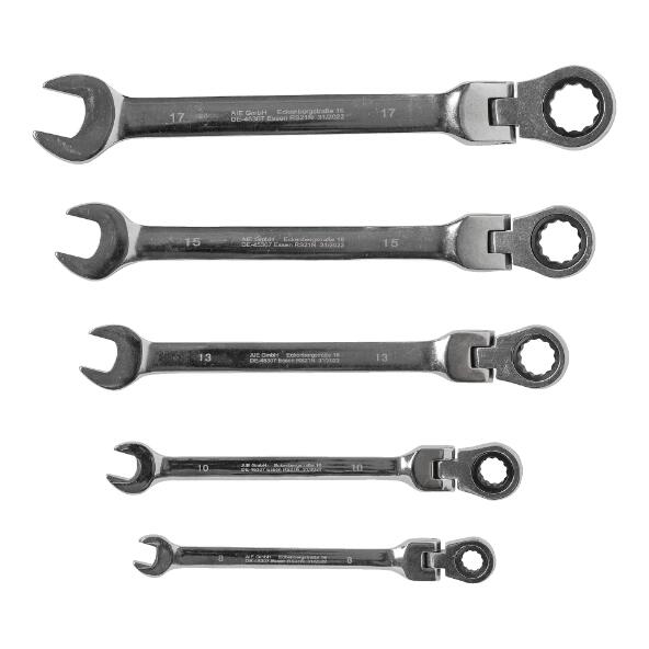 WORKZONE(R) 				Ringmaulschlüsselset, 5-teilig