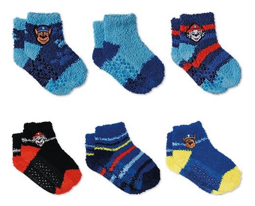 Licensed Childrens Character 3-Pack Fuzzy Socks