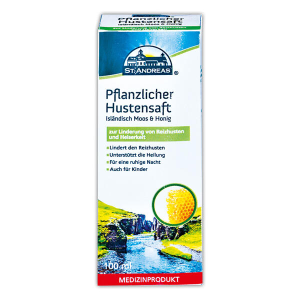 Pflanzlicher Hustensaft