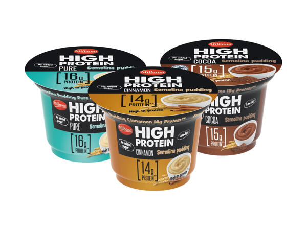 High Protein Semolina Pudding