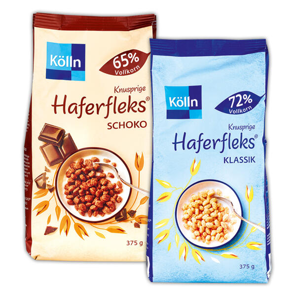 Knusprige Haferfleks