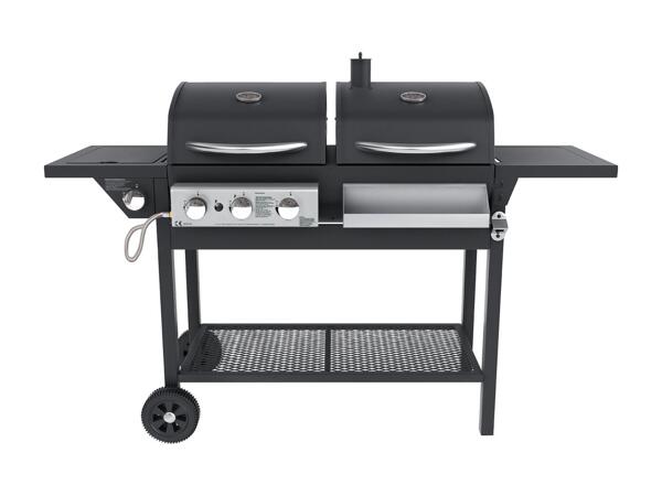Gas Charcoal Combo Grill