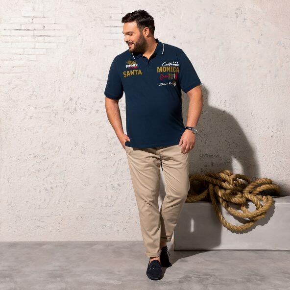 Plus size poloshirt
