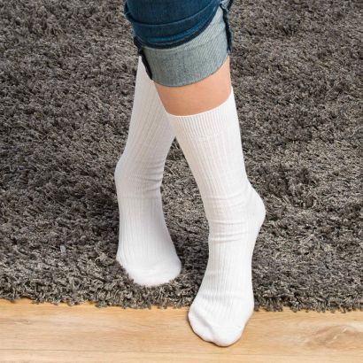 Chaussettes blanches, 5 paires