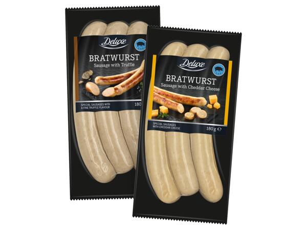 Bratwurst with Truffle or Cheese