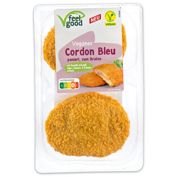 Vegane Schnitzel / Cordon Bleu