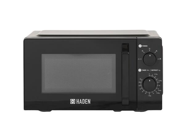 700W Solo Black Microwave