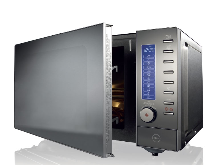 SILVERCREST KITCHEN TOOLS Stainless Steel Microwave