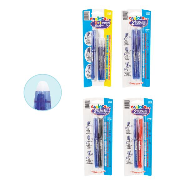 Stylos au gel effaçable