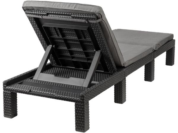 Wicker Sun Lounger