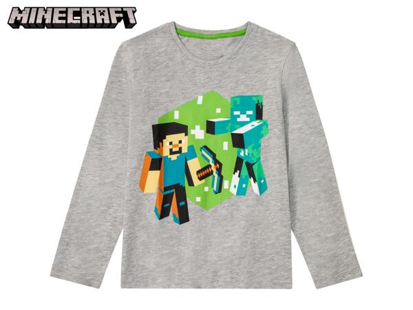 Minecraft Kids' Character Pyjamas - Grey