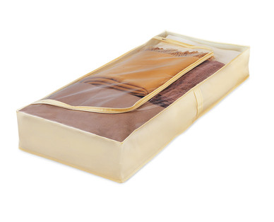 Easy Home 2-Pack Dress Under Bed Storage Bag or 2-Pack Dress/Suit Bag
