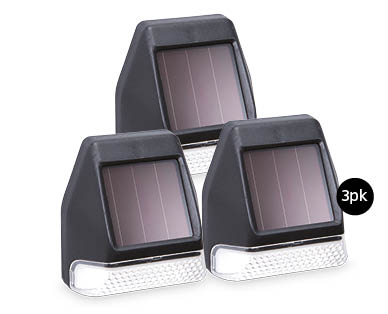 Solar Gutter Light 2pk or Fence Light 3pk