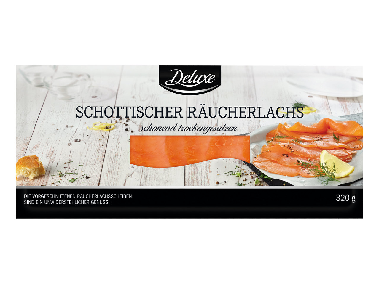 DELUXE Schottischer Räucherlachs