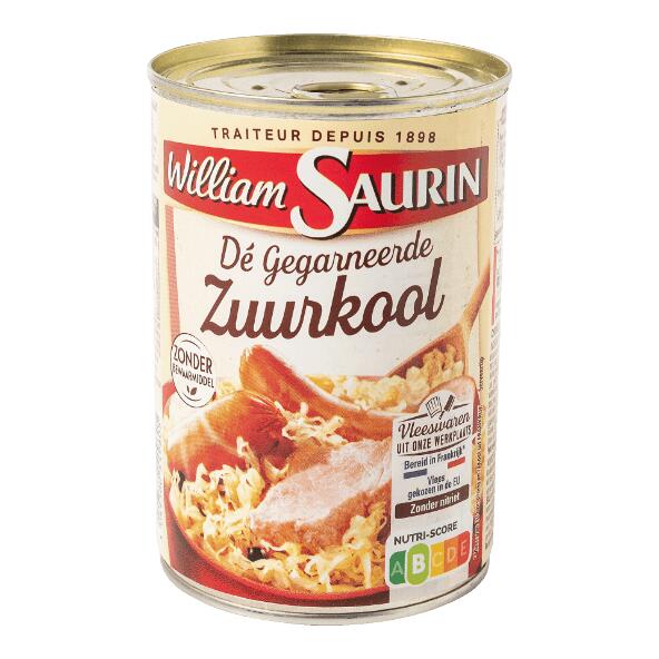 WILLIAM SAURIN(R) 				Gegarneerde zuurkool